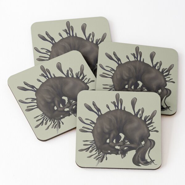 Item preview, Unicorn Being Taken Over By Earth Tongues designed and sold by RJKpoyp.