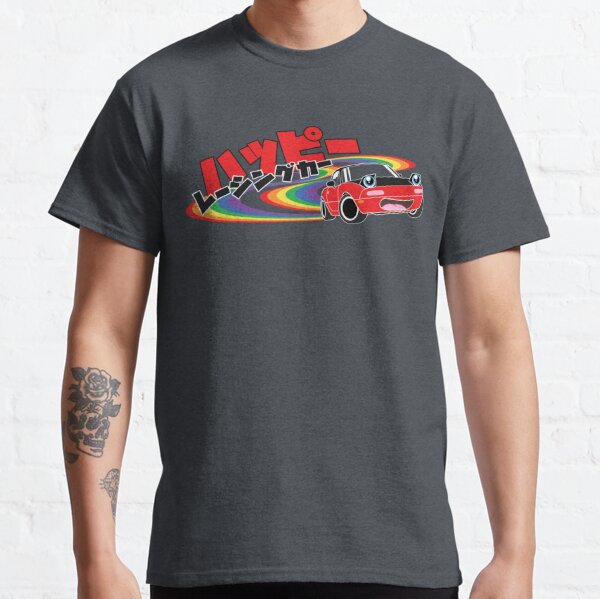 Happy Racing Car Miata Classic T-Shirt