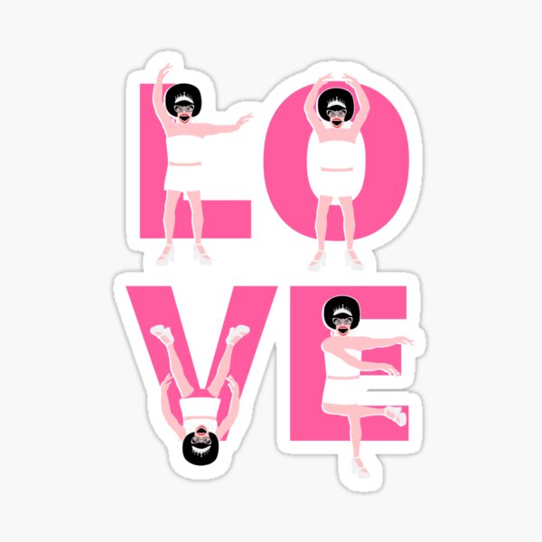 Miss R - LOVE Sticker