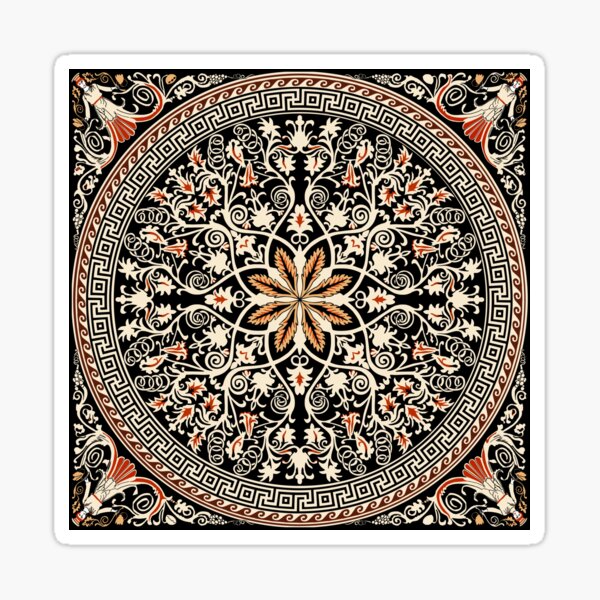 Item preview, Mosaic Floor with Sirens, Vergina, Macedonia designed and sold by frederic Lecut.