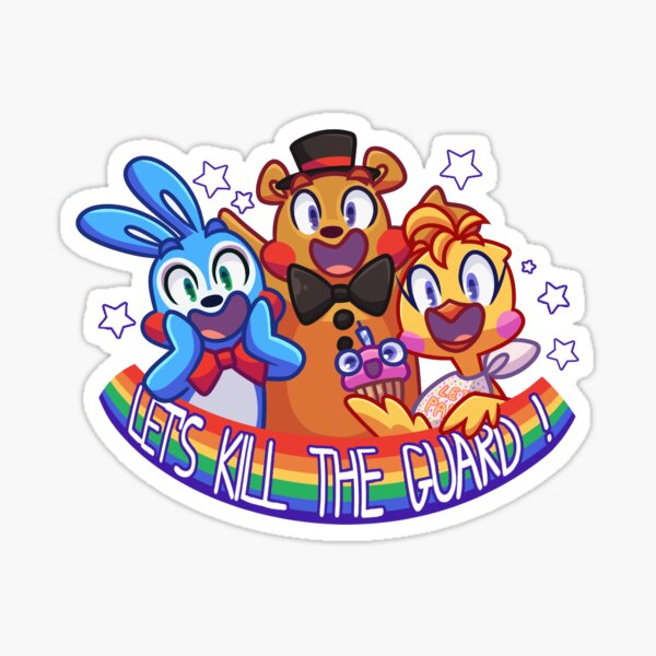 Toy Bonnie Stickers Redbubble