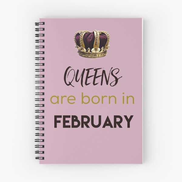 Item preview, Queens are born in February designed and sold by Ayurveda Fun Store.