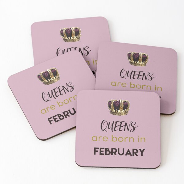 Item preview, Queens are born in February designed and sold by Ayurveda Fun Store.