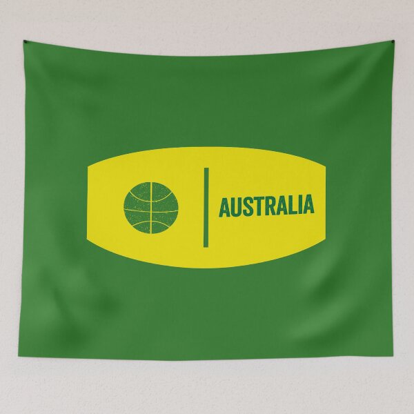 Item preview, Basketball Australia Team , Australian Sport Gift  designed and sold by SaliDesigner.