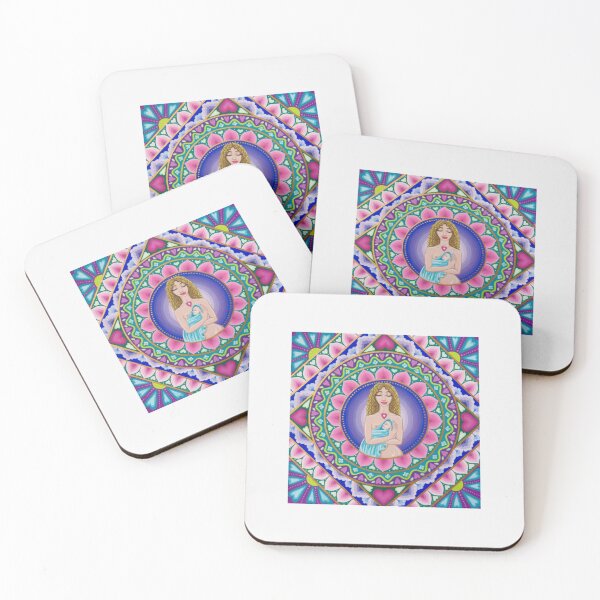 Item preview, Madre e hijo Lotus Mandal | Regalo perfecto para ti y tus amigos. designed and sold by staceykari.