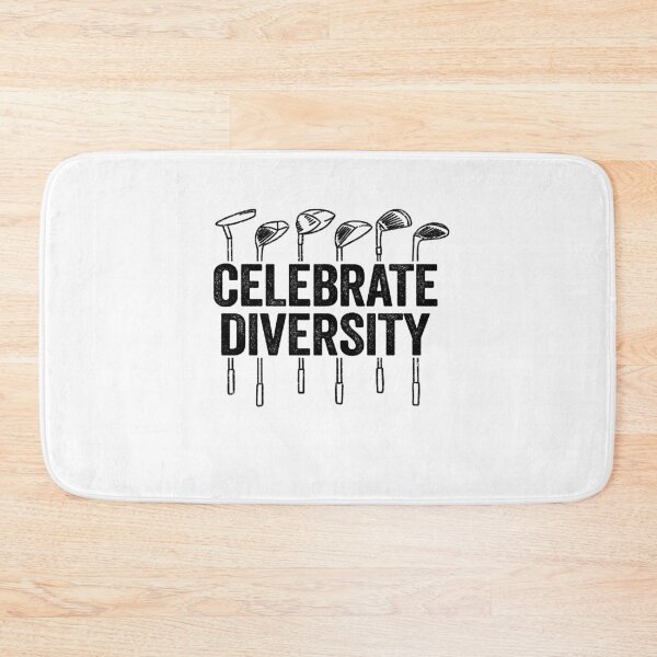 Item preview, Celebrate Diversity Funny Golfing designed and sold by Stronzi.