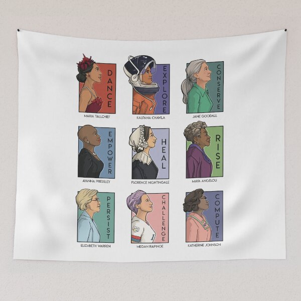 Item preview, She Series Real Women - Version 2 designed and sold by Karen Hallion Illustration.