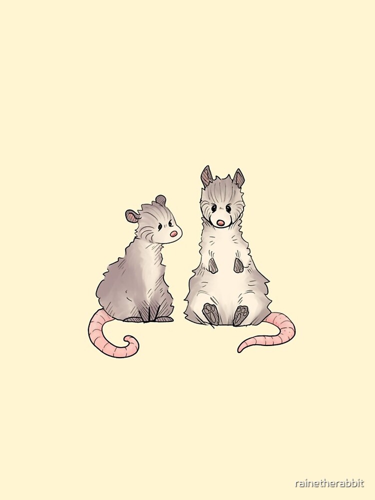 Thumbnail 4 of 4, iPhone Case, Possums designed and sold by rainetherabbit.