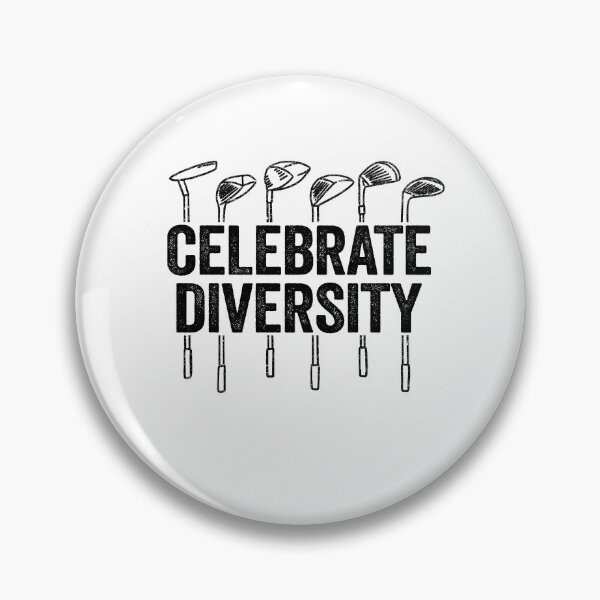 Item preview, Celebrate Diversity Funny Golfing designed and sold by Stronzi.