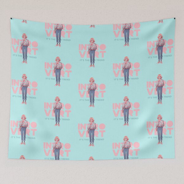 Item preview, Introvert It's the In Trend - Anime style - Kawaii designed and sold by PlebFashun.