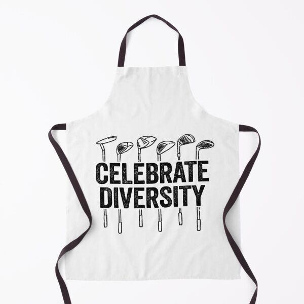 Item preview, Celebrate Diversity Funny Golfing designed and sold by Stronzi.