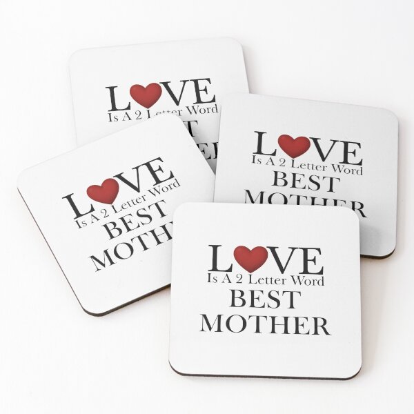 Artikelvorschau, Liebe ist ein Wort mit 2 Buchstaben - Beste Mutter | Perfektes Geschenk für Sie und Freunde entworfen und verkauft von staceykari.