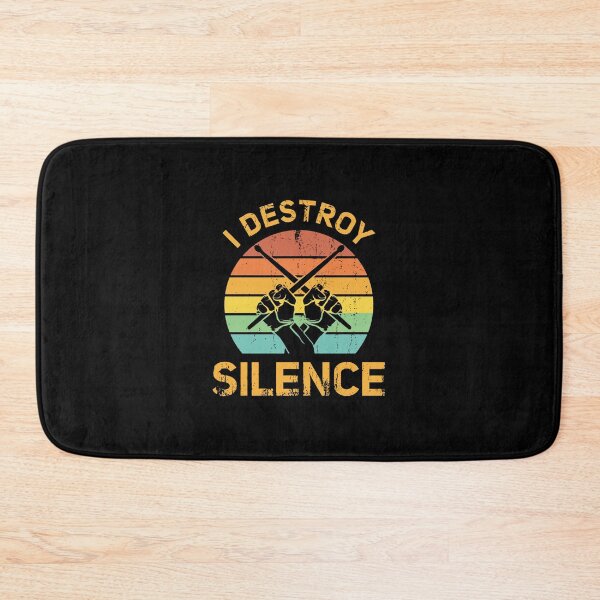 Item preview, T-Shirts I Destroy Silence Drum Set Drum Player Funny Drummer Drummer Gifts Tee designed and sold by stierleism.