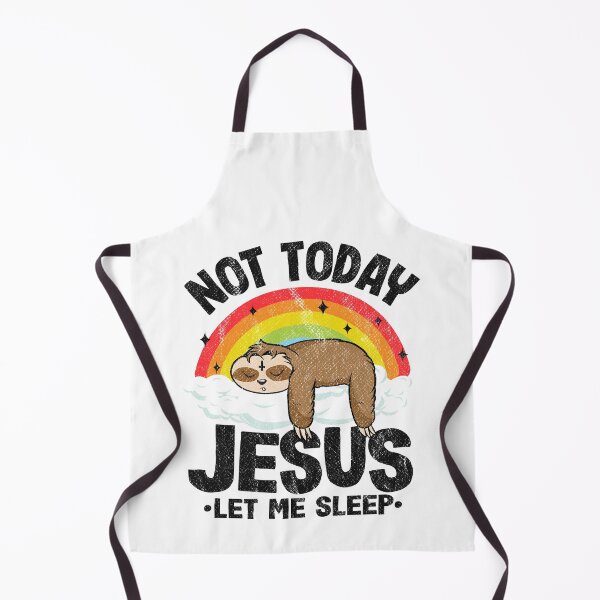 Item preview, Not Today Jesus Let Me Sleep Funny Death Metal designed and sold by Stronzi.
