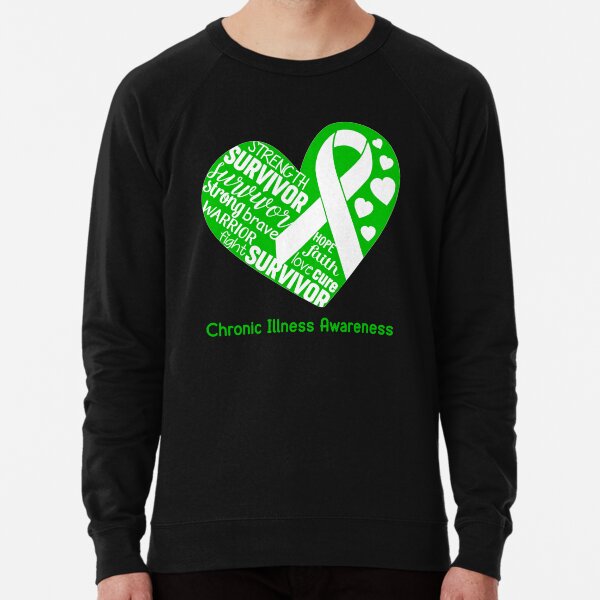 Item preview, Chronic Illness Heart Support Chronic Illness Warrior Fighting designed and sold by GennieShop.