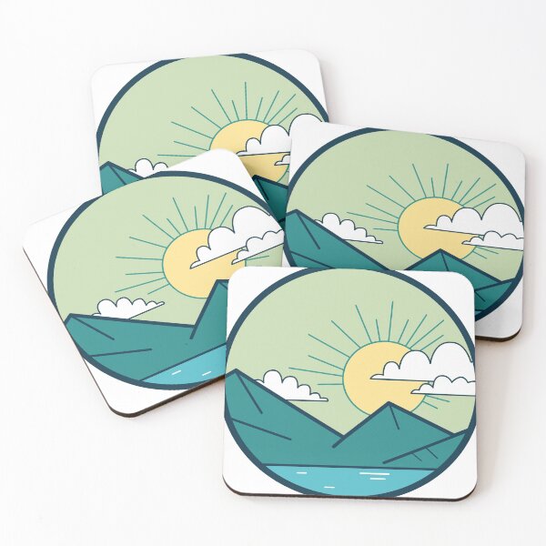 Item preview, Sunset Lake Mountains  designed and sold by Boum04.