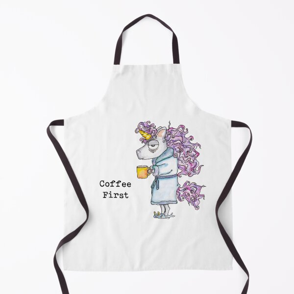 Item preview, Coffee First (Unicorn) designed and sold by Anna Fok.