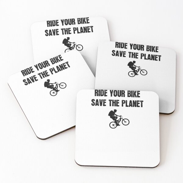 Item preview, Ride your bike save the planet! Mountain Bike Outdoor Bike Downhill Trail Mountains E-Bike designed and sold by VollNiceDesign.