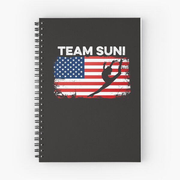 Item preview, Team Suni Gymnastics Sunisa Lee Gymnast USA Flag America designed and sold by gkao.