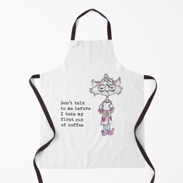 Item preview, Don't talk to me before I take my first cup of coffee designed and sold by Anna Fok.
