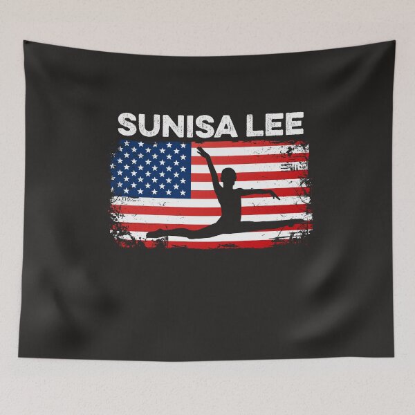 Item preview, Sunisa Lee Team Suni Gymnastics Gymnast USA Flag America designed and sold by gkao.