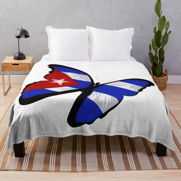 Item preview, Cuba - Cuban Flag on a Butterfly designed and sold by T2oodle.