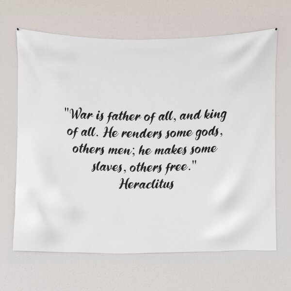 Item preview, Heraclitus Quotes designed and sold by 4ever-Undaunted.