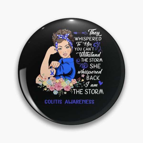 Item preview, I Am The Storm Colitis Awareness designed and sold by Brad-FI.