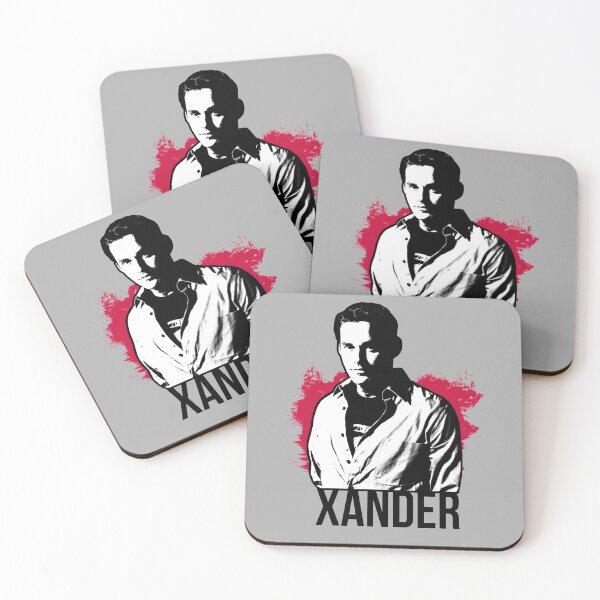 Item preview, Xander - Red with Black Text (BtVS) designed and sold by Vixetches.