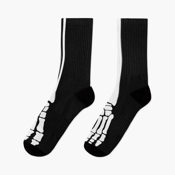 Item preview, Skeleton Feet Halloween designed and sold by SOCKSbySBD.