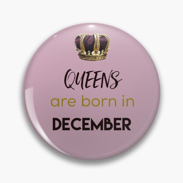 Item preview, Queens are born in December designed and sold by Ayurveda Fun Store.