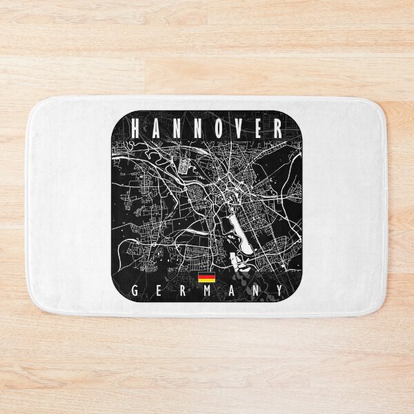 Item preview, HANNOVER MAP GERMANY designed and sold by hatimelhag.