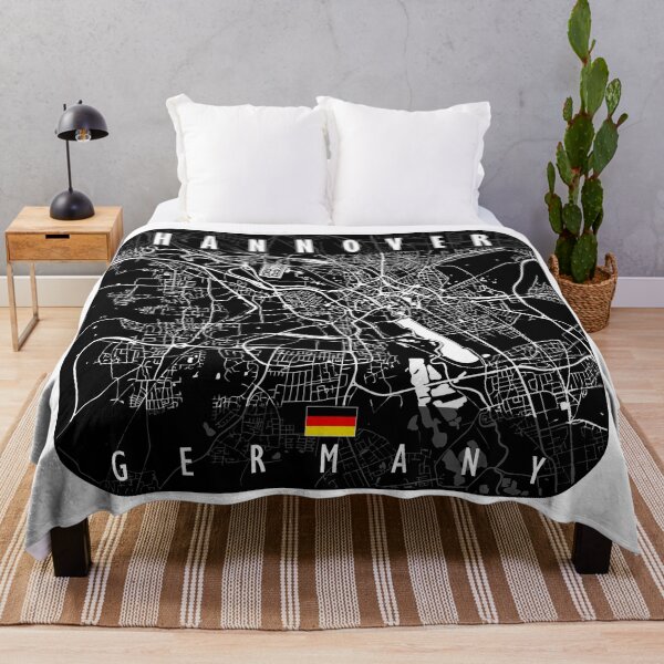 Item preview, HANNOVER MAP GERMANY designed and sold by hatimelhag.
