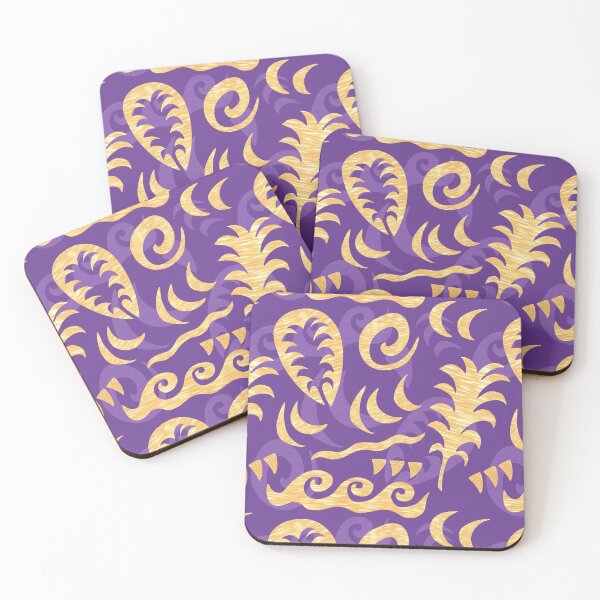 Item preview, Tropical Purple and Gold designed and sold by Planet Kimberly.