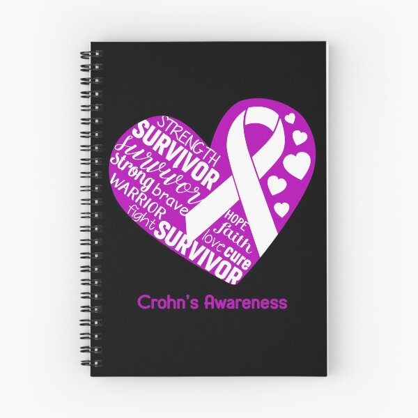 Artikelvorschau, Crohn's Heart Support Crohn's Warrior Fighting entworfen und verkauft von GennieShop.