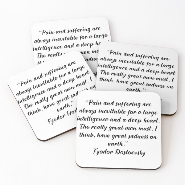 Item preview,  Fyodor Dostoevsky Quotes designed and sold by 4ever-Undaunted.