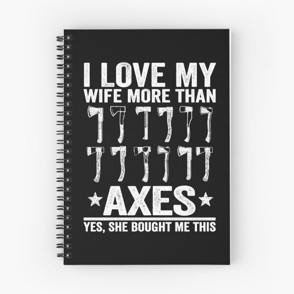 Item preview,  Axe Throwing Dad I Love My Wife More Than Axes designed and sold by Stronzi.
