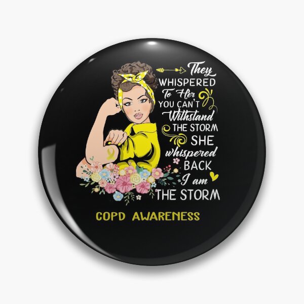 Item preview, I Am The Storm COPD Awareness designed and sold by Brad-FI.