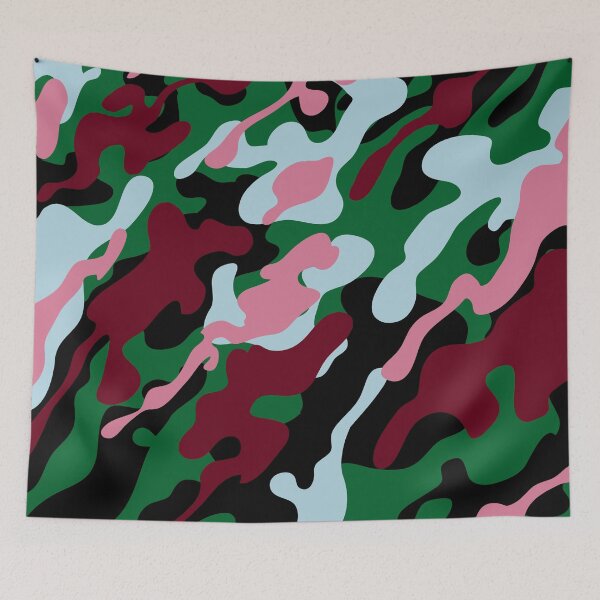 Item preview, Salmon and Burgundy Camo designed and sold by DaughterofYah.