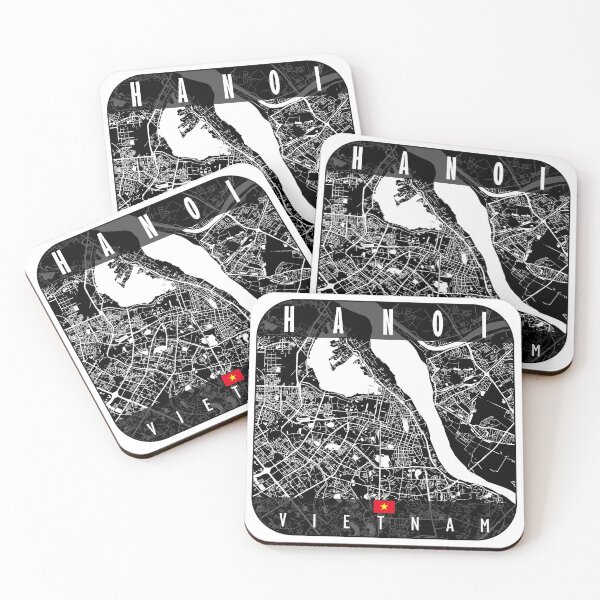 Item preview, HANOI MAP VIETNAM designed and sold by hatimelhag.
