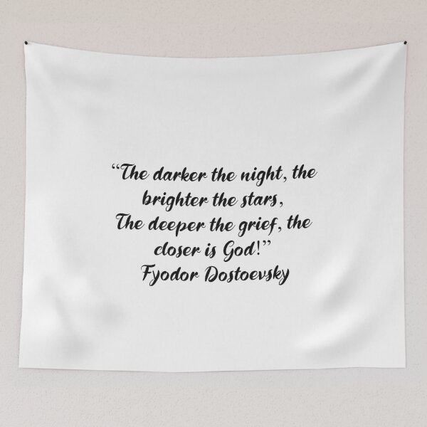Item preview, Fyodor Dostoevsky Quotes designed and sold by 4ever-Undaunted.