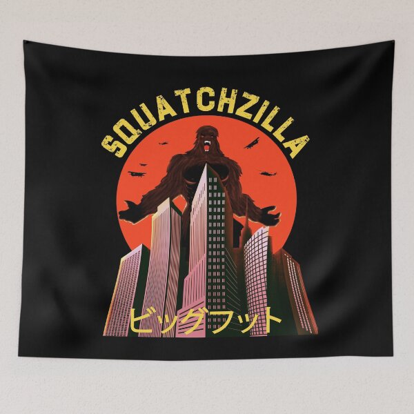 Item preview, Squatchzilla Japanese Style Sasquatch Bigfoot designed and sold by wdyoungblood.