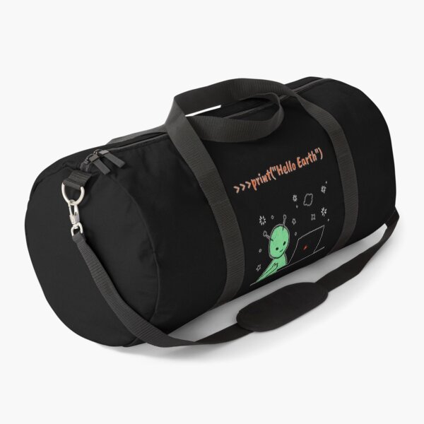 Item preview, Hello Earth Alien Programming in Python - Geeky Alien Coder designed and sold by IrinchiDE.