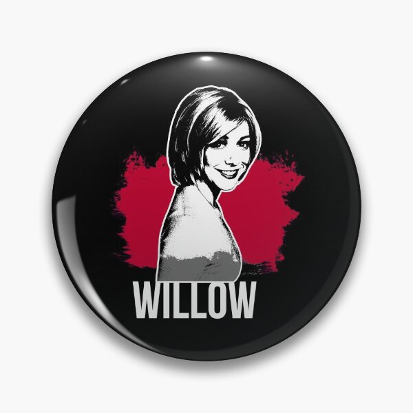 Item preview, Willow Design - Red with White Text (BtVS) designed and sold by Vixetches.
