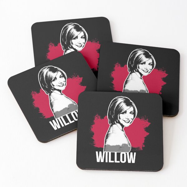 Item preview, Willow Design - Red with White Text (BtVS) designed and sold by Vixetches.