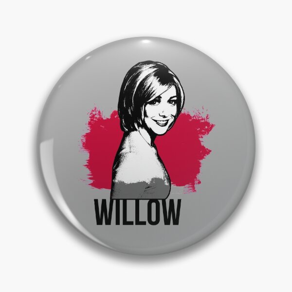 Item preview, Willow Design - Red with Black Text (BtVS) designed and sold by Vixetches.