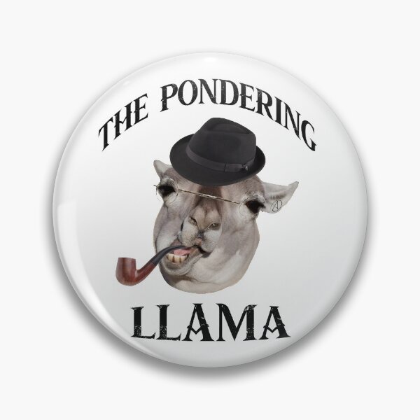 Item preview, The Pondering Llama  designed and sold by Ratch2929.