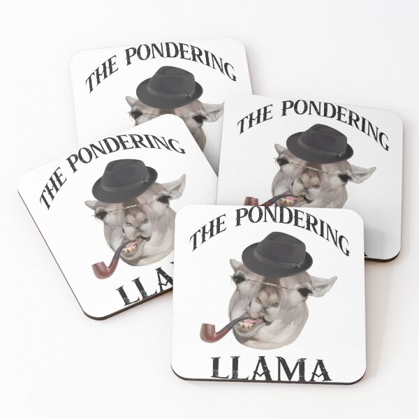 Item preview, The Pondering Llama  designed and sold by Ratch2929.