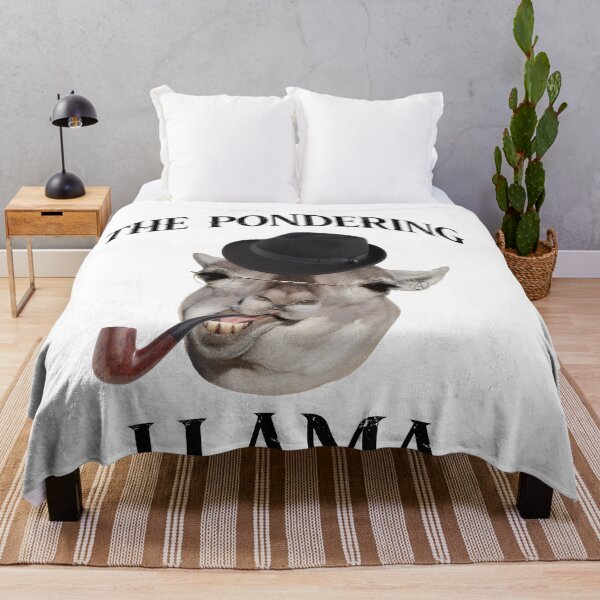 Item preview, The Pondering Llama  designed and sold by Ratch2929.