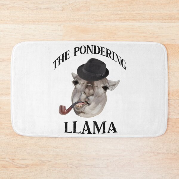 Item preview, The Pondering Llama  designed and sold by Ratch2929.